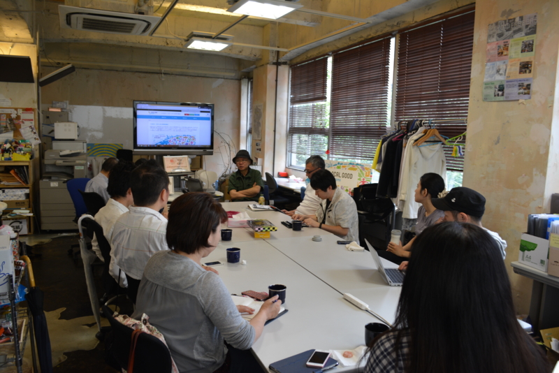 ミーティング会場はシェアオフィスさくらWORKS<関内>です
